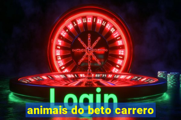 animais do beto carrero